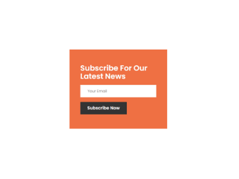 Subscribe Form - MetForm